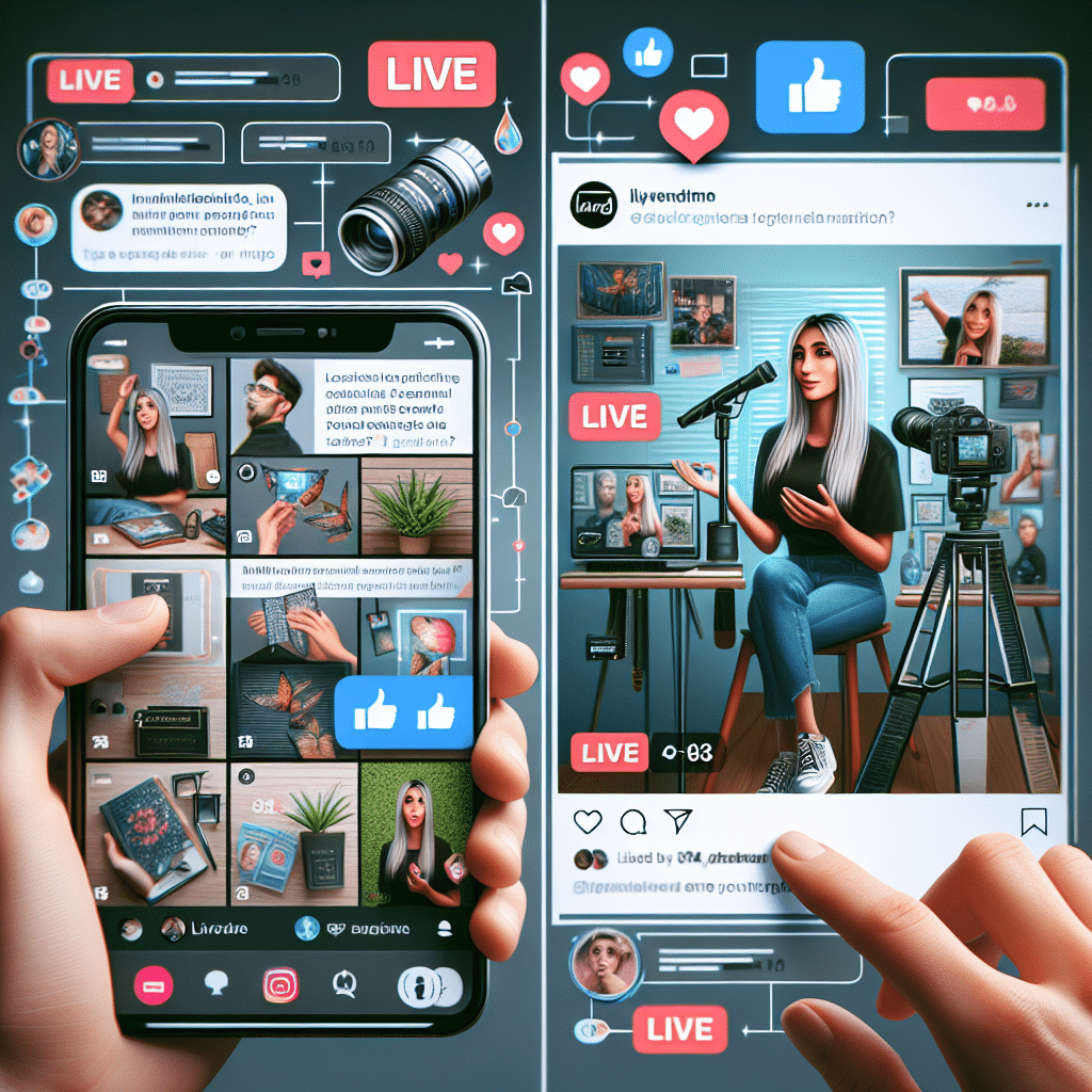 Marketing na Instagramie a Instagram Live marketing online