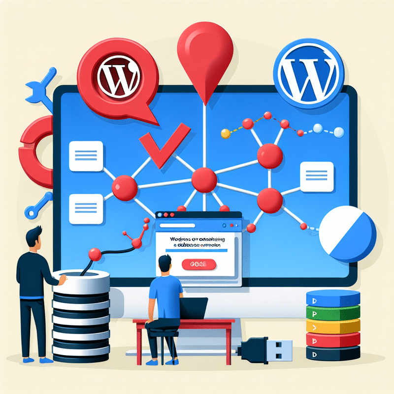 wordpress error establishing a database connection